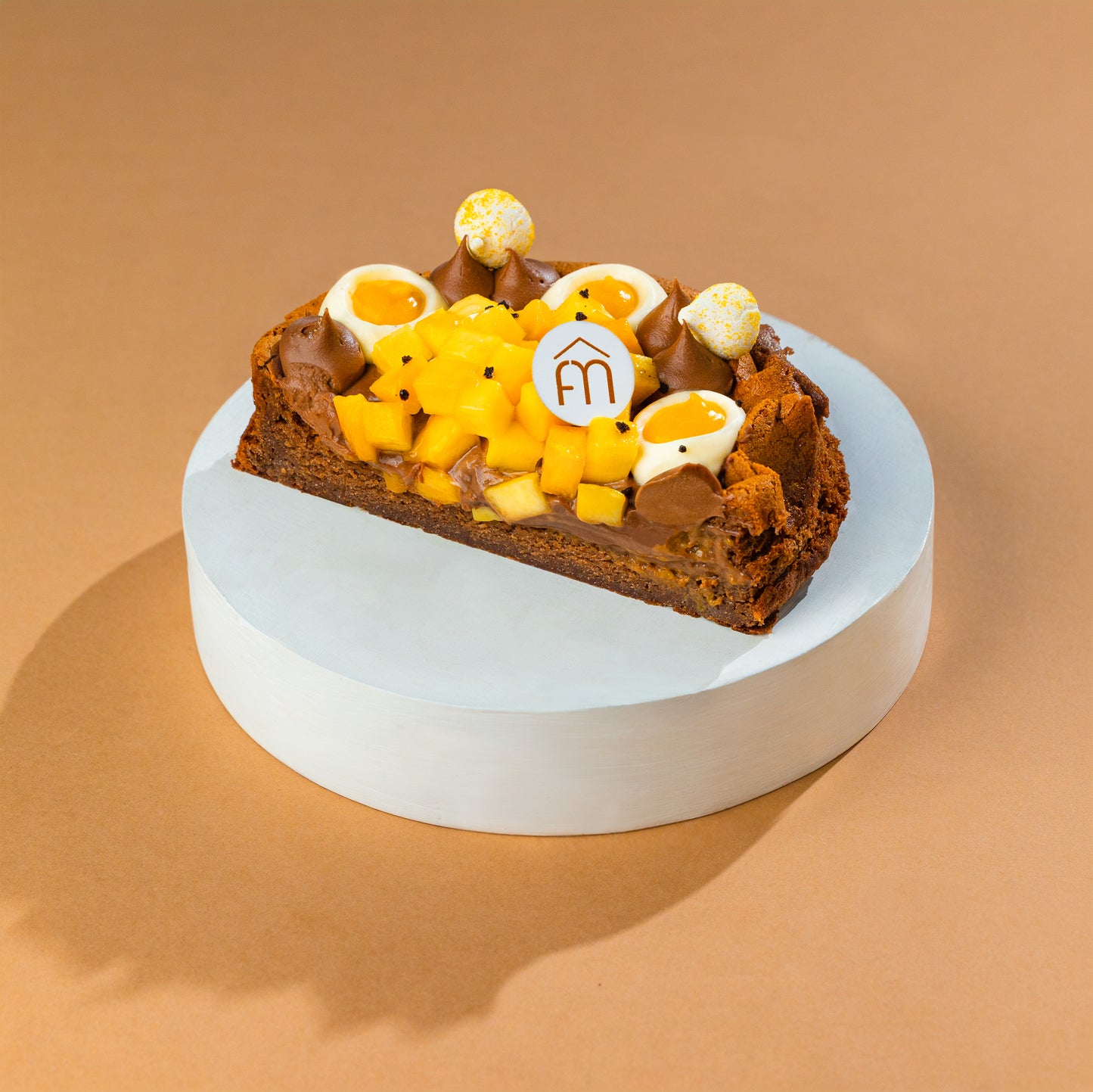 MANGO MILK CHOCOLATE SOUFFLE