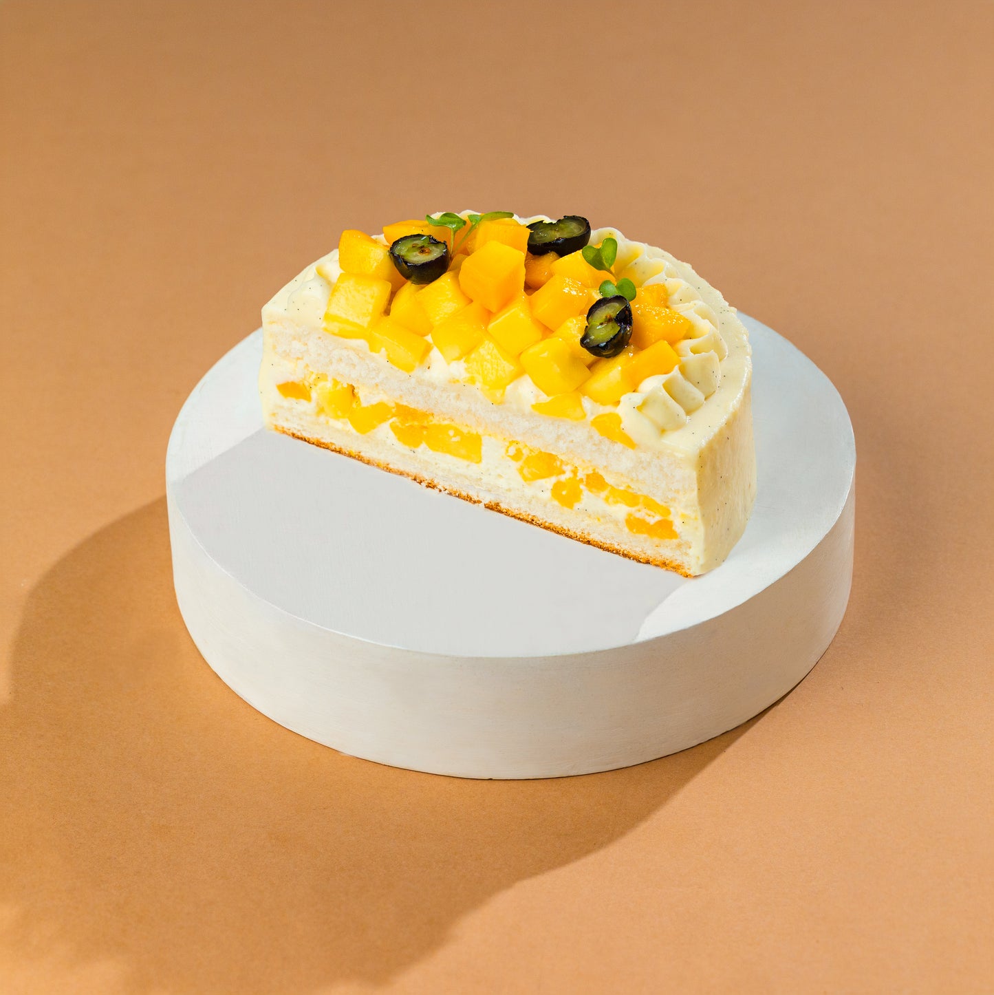 VANILLA MANGO CAKE