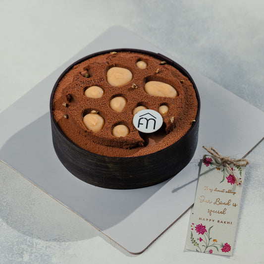 CHOCOLATE CARAMEL ENTREMET