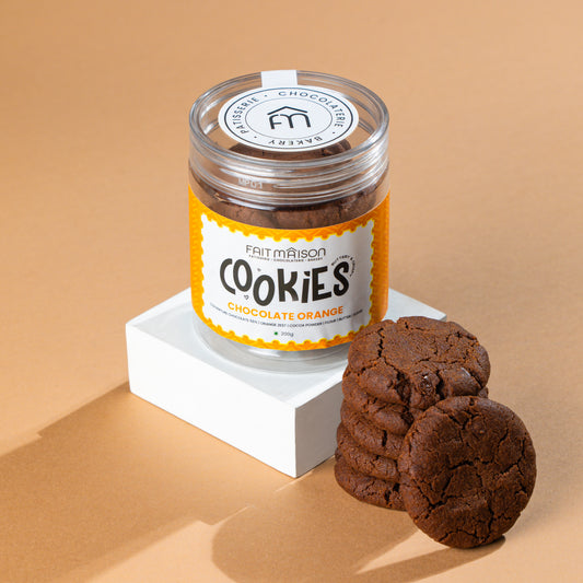 CHOCOLATE ORANGE COOKIES JAR