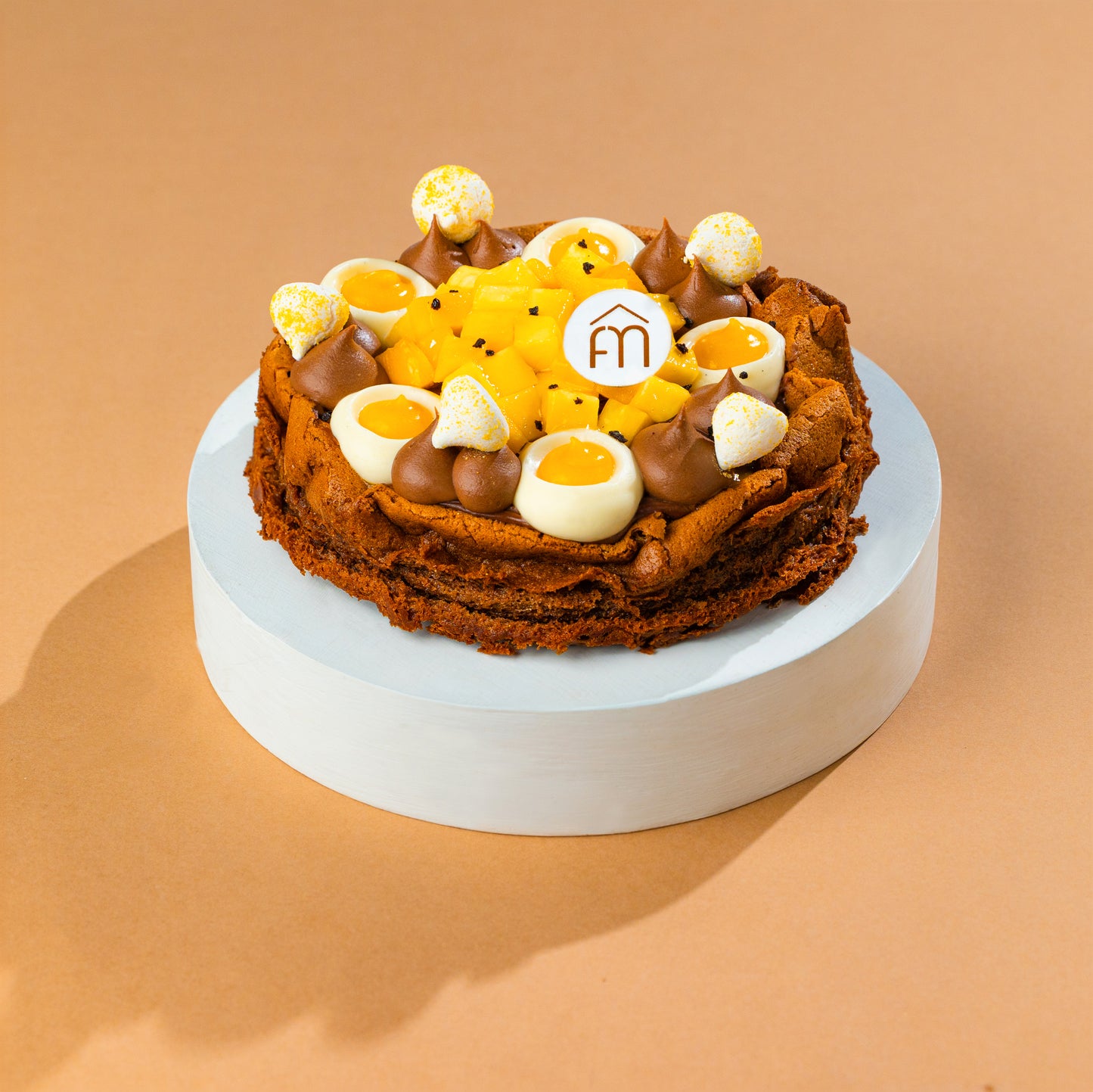 MANGO MILK CHOCOLATE SOUFFLE