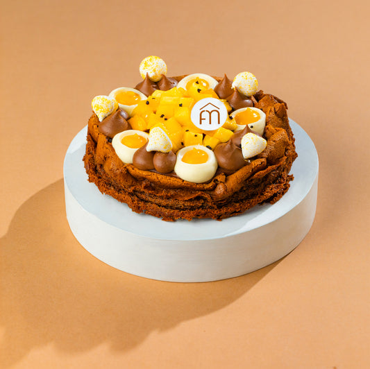 MANGO MILK CHOCOLATE SOUFFLE