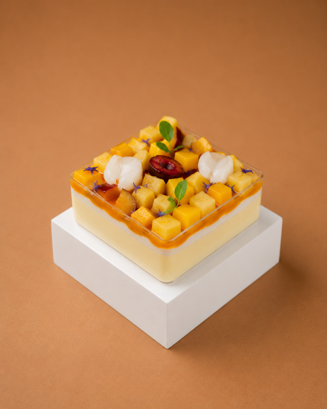 STONE FRUIT GATEAU TUB