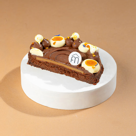 CHOCOLATE CARAMEL SOUFFLE